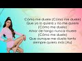 TINI - Duele Ft. John C (Letra/Lyrics)