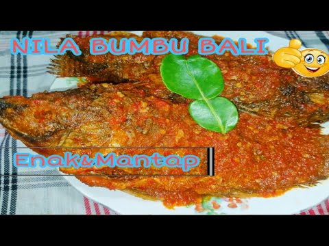 Masak Ikan Nila Bumbu Bali
