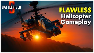 Flawless Helicopter Gameplay On Mirack Valley Battlefield 6