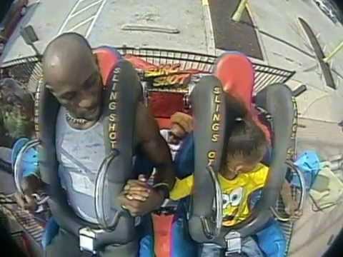 Dmx Rides Orlando Slingshot With His Daughter And Shows That He Is A Good Father Youtube
