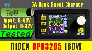 Review of DPH3205 5A 032V BuckBoost converter and Charger  WattHour