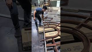 Nhà Máy Gia Công Vòm Cửa Nhôm Owin || Nhôm Kính Cong || Nhôm Cap Cấp || #nhomowin #nhadep 0988837389