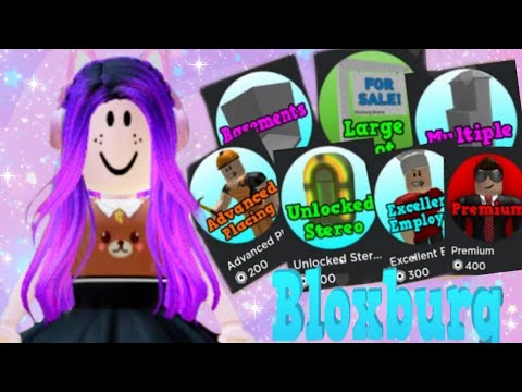 ROBLOX : PARA QUE SERVE CADA GAMEPASS NO BLOXBURG E QUAL COMPRAR 😱😱
