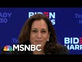 Kamala Harris Hits Trump For Not Condemning White Supremacists | The 11th Hour | MSNBC