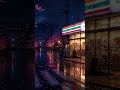 Rainy Tokyo Streets 🌧️ Lofi to Sleep #shorts #sleepmusic