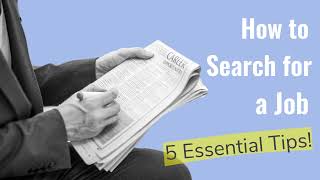 How to Search for a Job | The Muse