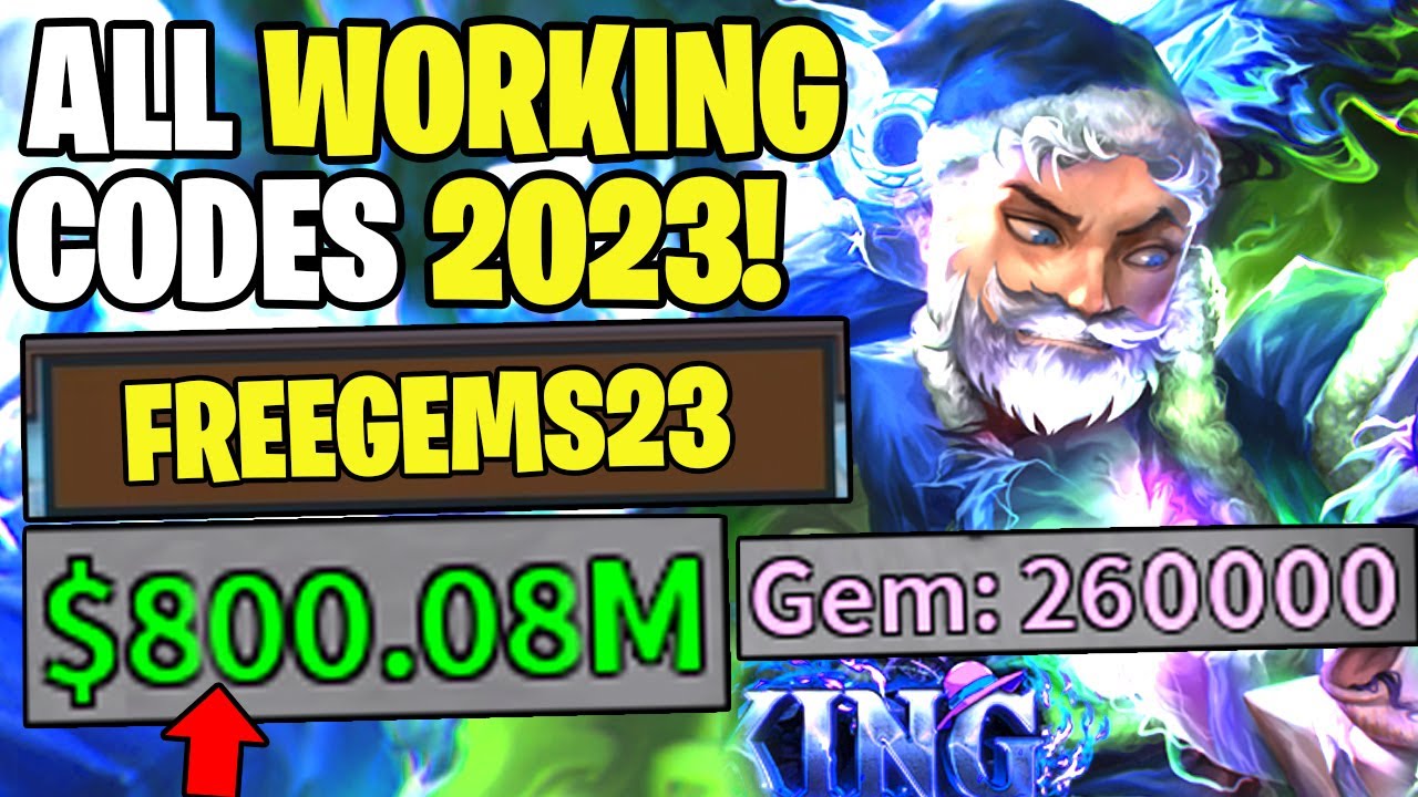 NEW* ALL WORKING GEMS CODES IN KING LEGACY IN SEPTEMBER 2023! ROBLOX KING  LEGACY CODES 