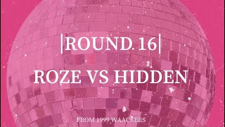 1999 Waacking Battle vol.1 Round of 16 ROZE VS HIDDEN