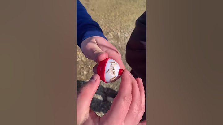 How to attach a bobber