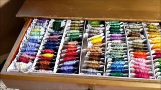 Have (and USE)  a Master Set of DMC Embroidery Floss? How to keep it fully stocked