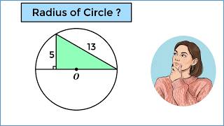 Can You Solve For The Radius? Solved In 5 Ways