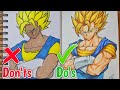 Don'ts vs Do's: How to Improve your Drawing | TIPS & TRICKS