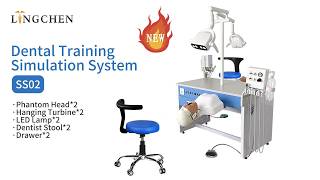One Table 2 Students Use Dental Training Simulation System SS02 | New