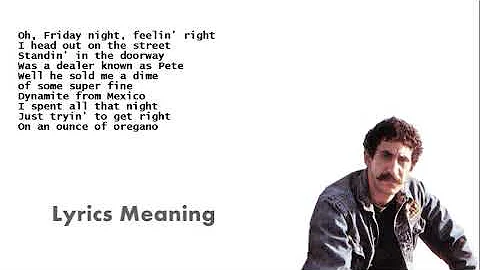 Jim Croce -  Hard Time Losin' Man | Lyrics Meaning