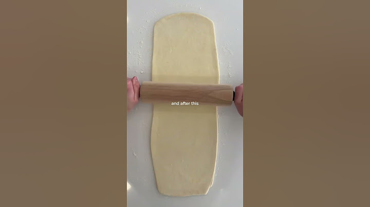 Making Dubai chocolate croissants for my wife
