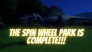 The Spin Wheel Park is Complete!!! - Jurassic World Evolution 2