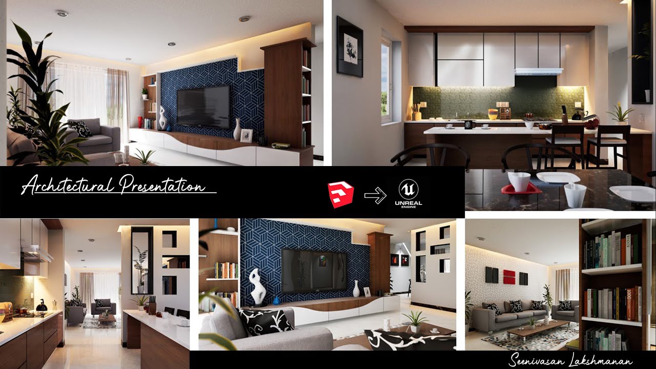 Unreal Engine Interactive Architectural Walkthrough - Residence ...