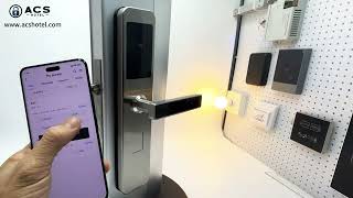 Hl - Bd12 Bluetooth Hotel Room Card Access System: Mobile Keys & Remote Management Full Demo Resimi