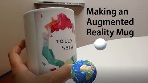 Making an Augmented Reality Mug (using 3d sublimation printer, Vuforia and Unity)