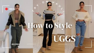 HOW TO STYLE YOUR UGGS! *TRY-ON HAUL*