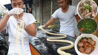 Quán duy nhất ở Sài Gòn vừa ăn vừa xem đầu bếp biểu diễn kéo sợi mì