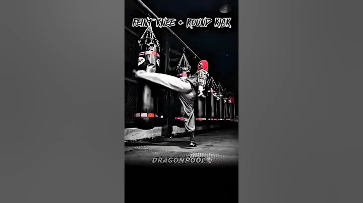 Top Muay Thai Combos You Need to Master | Fake Kick, Round Kick & Upward Elbow #shorts