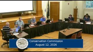 Conservation Commission - 8/12/26