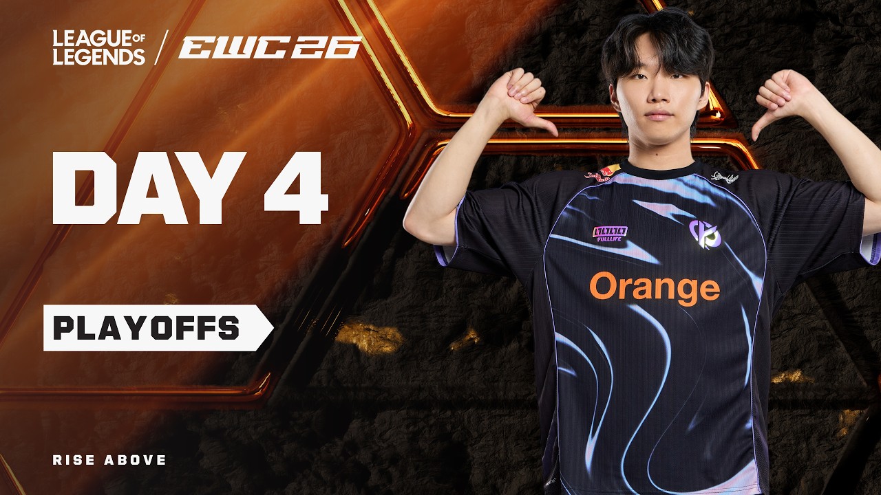League of Legends at EWC 26 - Day 4 - Playoffs