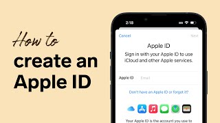 How to CREATE APPLE ID on iPhone (stepbystep)