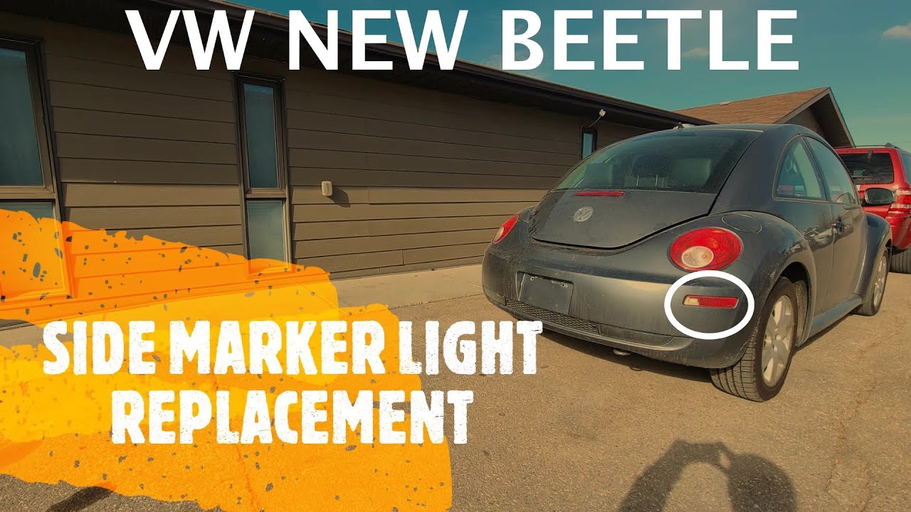 Volkswagen Beetle SIDE MARKER LIGHT REPLACEMENT YouTube