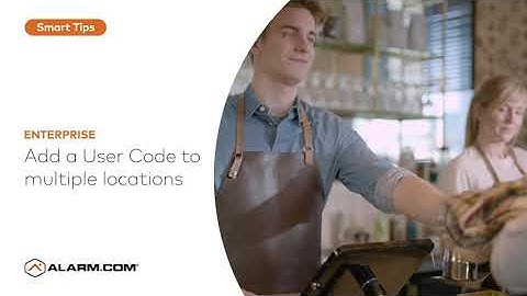Multi-Location Management: Add an Enterprise User Code