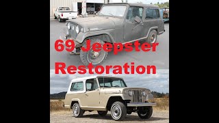 1969 Willys Jeepster restoration by Metalworks. Step by step build process on rare 4x4 Jeep.