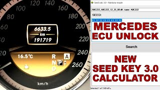 Activating Agility Mode on Mercedes 7G VGSNAG2 and ECU Unlock via NEW SEED KEY Calculator 3.0
