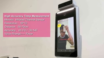 Telpo TPS950T | Facial Recognition Temperature Checking Machine