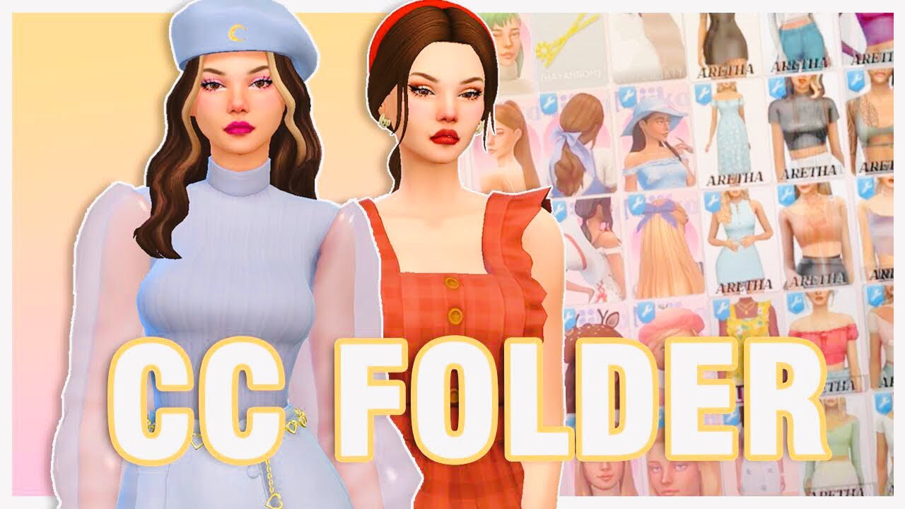 Female Cc Folder 5gb 🌙sims 4 Female Clothes Shoes Makeup Skin Cc