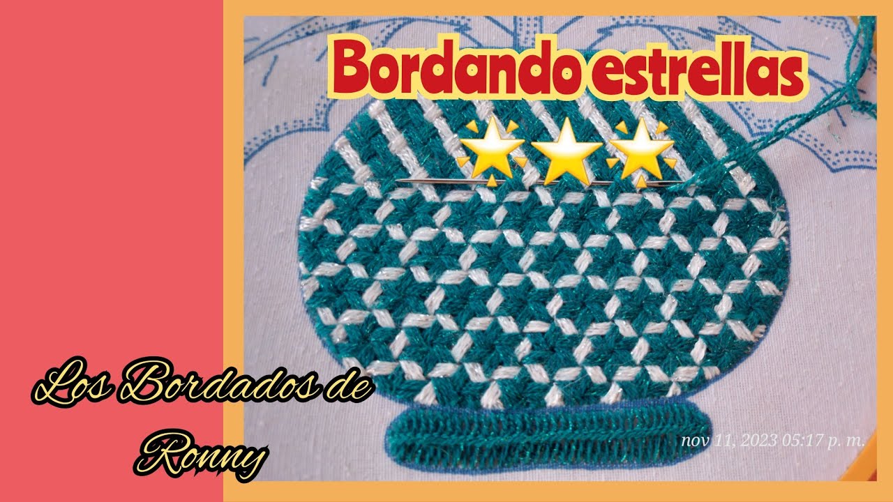 Hermosa puntada de estrellas ⭐🌟⭐🌟