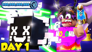 😱HATCHING The *HUGE HACKED CAT* DAY 1. Can I get it with 250,000,000,000 Tech Coins? Pet Simulator X