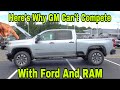 3 Reason's Why Chevy's 6.6L Gas Can't Compete With Ford And RAM HD Gas Trucks