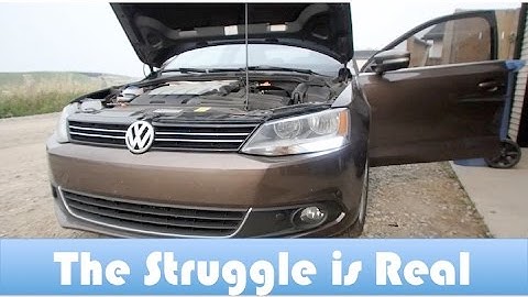 Jetta MK6 DRL and Marker Lights how to Replace
