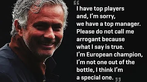 Why Is Jose Mourinho The Special One