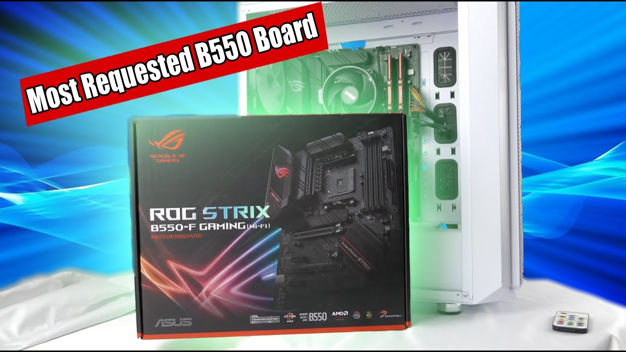 ASUS ROG STRIX B550-F GAMING (WI-FI) Motherboard Review - The Tech