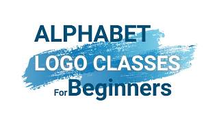 Alphabet Logo - Class - Adobe Illustrator - Computer Wali Dukan Computer Wali Dukan