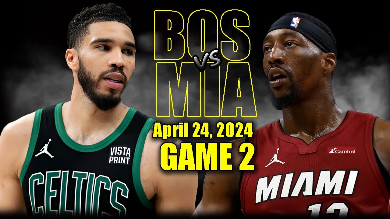 ⁣Boston Celtics vs Miami Heat Full Game 2 Highlights - April 24, 2024 | 2024 NBA Playoffs