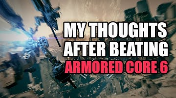 We finally beat Armored Core and it was amazing