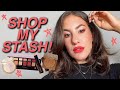FULL FACE OF NOTHING NEW: Shopping my stash! | Jamie Paige