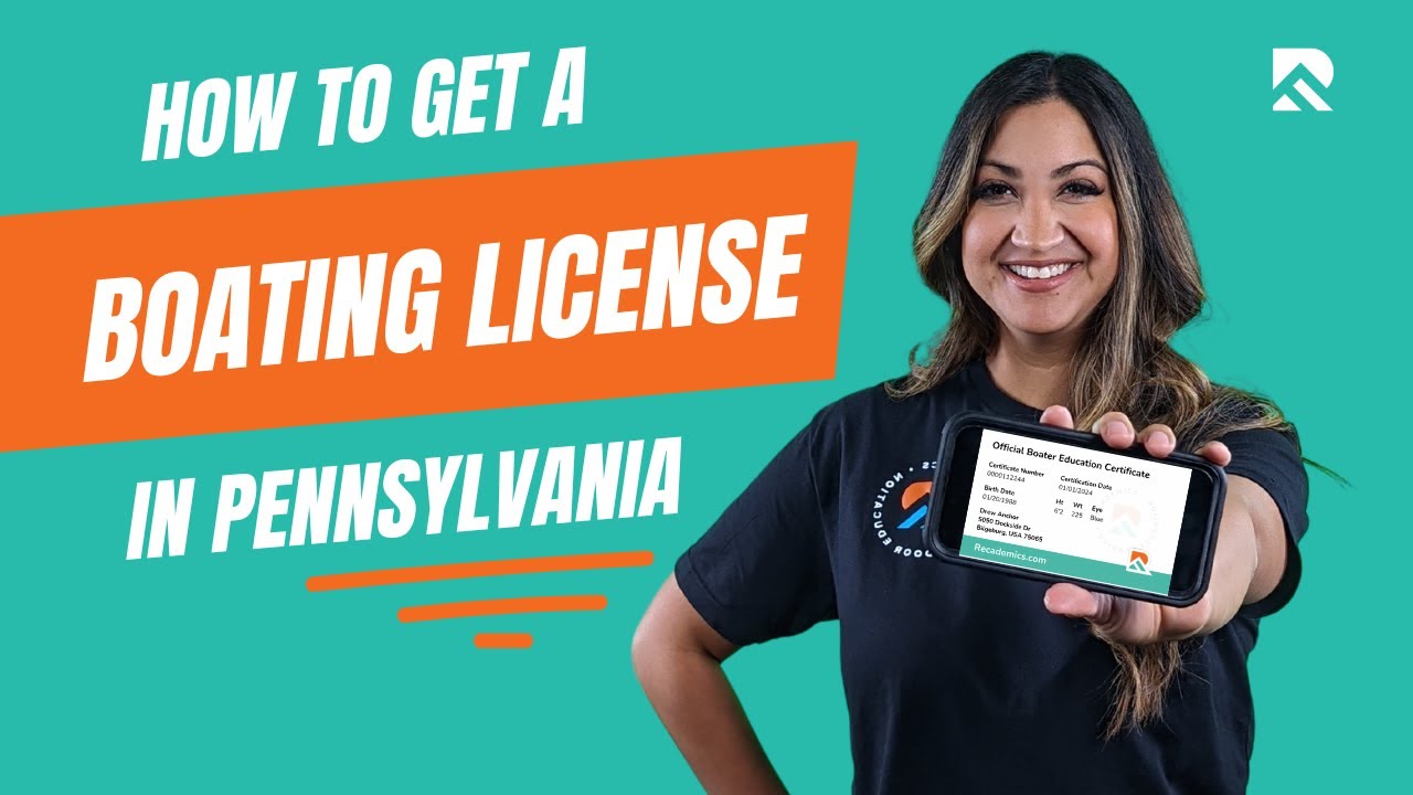 How to Get a Boating License in PENNSYLVANIA