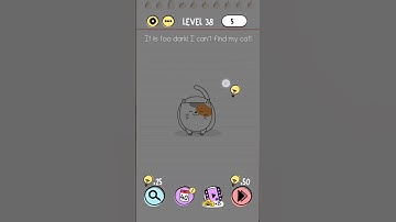 BRAIN TEST TRICKY PUZZLES LEVEL 38 IT IS TOO DARK I CAN