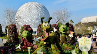 EPCOT 2024 Flower & Garden Festival - Topiaries, Merchandise, & More | Walt Disney World Florida