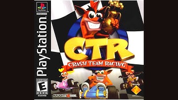 [PS1] Crash Team Racing - Boss Pinistripe Challenge - Adventure Mode Gameplay