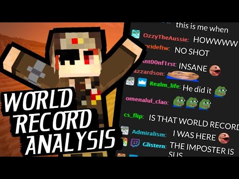 How A Minecraft Speedrunner Beat the World Record DURING A TOURNAMENT